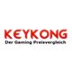 Logo mit rotem Text: "KEYKONG" und darunter "Der Gaming Preisvergleich" in Schwarz.