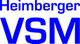 "Blaues Logo mit Text 'Heimberger VSM' in klarer Schrift auf weißem Hintergrund."