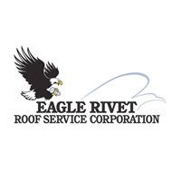 Eagle Rivet logo featuring a flying eagle with the text "Eagle Rivet Roof Service Corporation."