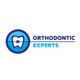Logo featuring a tooth with braces next to the text "Orthodontic Experts" in blue.