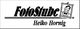 Logo mit "FotoStube Heiko Hornig" und einem lächelnden Porträt in einem Rahmen.