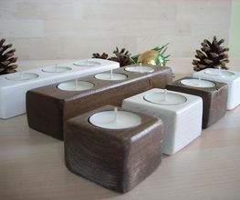 fivolihgt Kerzenständer