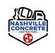 Logo with text: "Nashville Concrete Contractors" and a cement mixer truck graphic.