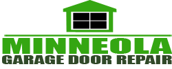 A stylized green and dark green house logo with a black window.