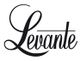 Schriftzug "Levante" in eleganter Kursivschrift, unterstrichen mit geschwungenem L.
