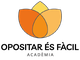 Logo de una flor naranja y amarilla encima de la palabra "ACADÈMIA".