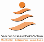 Logo des Seminar- & Gesundheitszentrums mit Schriftzug: Wohlfühlen, Entspannen, Gesund sein.