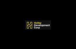Logo of Holley Development Corp with a stylized yellow "H" on a black background.