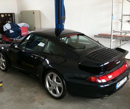 Aufbereitung Poresche Turbo Unilack