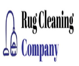 Rug Cleaning Company logo with a vacuum cleaner icon on the left.