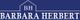 Logo with "BH" in a house outline, and "Barbara Herbert" beneath on a blue background.