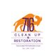 Buffalo logo with "716 Clean Up & Restoration" and contact details.