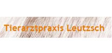 Text "Tierarztpraxis Leutzsch" auf hellem Hintergrund.