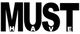 Schwarzer Text: "MUST HAVE" auf weißem Hintergrund in fetter Schrift.