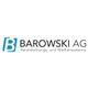Logo der Barowski AG mit dem Text "Veranstaltungs- und Mediensysteme".