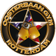 Logo met een ster, bokshandschoenen, en tekst 'Oosterbaan Gym Rotterdam'.