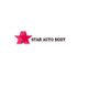 Red star logo with the words "Star Auto Body" in black text on a white background.