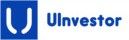 Blaues Logo mit weißem "U" und dem Schriftzug "UInvestor" rechts daneben in Blau.