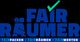 Logo mit Schriftzug "FAIRRÄUMER" und den Wörtern "FAIRPACKEN", "FAIRRÄUMEN", "FAIRWERTEN".