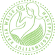 Logo mit einer Frau, die ein Blatt hält; Text: "Hautpflegeinstitut Katja Weise".