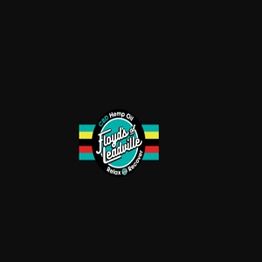 Logo with text "Floyd's of Leadville" and colored stripes on black background.
