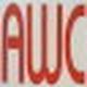 Das Bild zeigt die Buchstaben "AWC" in großen, roten Schriftzeichen auf hellem Hintergrund.