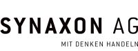 Logo mit Text "Synaxon AG" und darunter "Mit Denken Handeln".