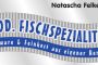 Banner mit Text: "Fischspezialitäten, Feinkost & Feinkost aus eigener Räucherei".