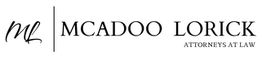 Logo of McAdoo Lorick Attorneys at Law with stylized initials "ML" and text.