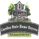 "Garden State Home Buyers logo with a house and trees, text: New Jersey & New York."