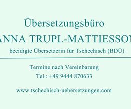 Tschechisch Übersetzungen Logo