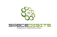 Logo mit grünem Kreisdesign, Text: "SPACEDIGITS" und "Professional Webcasting Made".