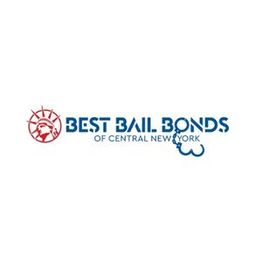 Best Bail Bonds logo with Statue of Liberty and handcuff design.