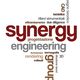 Parole correlate all'ingegneria disposte a formare una nuvola di parole; "synergy" centrale.