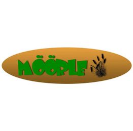 Logo: Grüner Text "Möörle" auf braunem Oval mit Schilfgras-Symbol rechts.