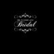 Elegant "Mr. Tuxedo and Bridal" logo with vintage flourishes on a black background.
