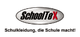 Logo von SchoolTeX mit dem Slogan: "Schulkleidung, die Schule macht!"