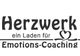 Herzwerk-Logo: ein Laden für Emotions-Coaching mit Herzsymbol.