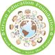 Children holding hands around Earth, surrounded by "Green Education Foundation" text and green border.