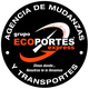Logotipo de "Grupo Ecoportes Express", agencia de mudanzas y transportes.