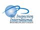 Logo von Tec Inspection International mit Schriftzug "Ingenieurleistungen" und blauer Grafik.