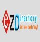 Logo with "eZDirectory" in colorful text on a light gray background.