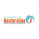 Text logo: "Jacksonville Restoration 1, Water Damage Experts" with a blue water splash graphic.