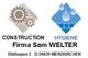 Zahnräder und Wassertropfen, Text: Firma Sam WELTER, Dittlingen 3, 54439 Merzkirchen.