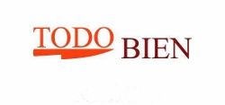 Logo mit der Aufschrift "Todo Bien" und einem stilisierten Messer unterhalb des Wortes "Todo".