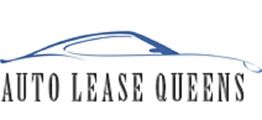 "Auto Lease Queens logo with blue car outline above the text."
