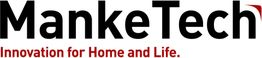 MankeTech-Logo mit rotem Untertitel "Innovation for Home and Life".