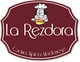 Logo di "La Rezdora" con chef stilizzato e scritta "Cucina tipica modonese".