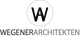 Logo mit der Aufschrift "WEGENER ARCHITEKTEN" und einem "W" in einem Kreis.