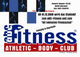 Logo des "abc Fitness Athletic Body Club" mit Eröffnungsdatum und Standortinformationen.